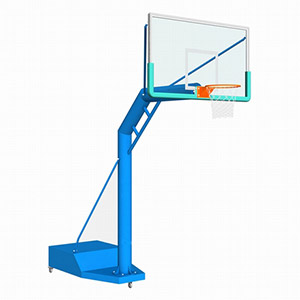 单臂圆管移动式篮球架